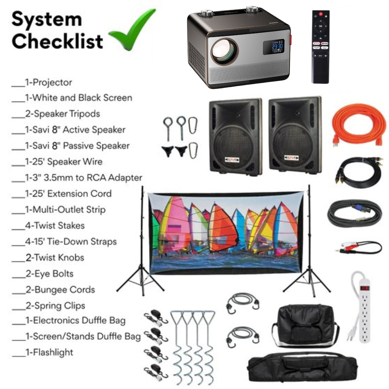 Recreation-Series-System-Checklist